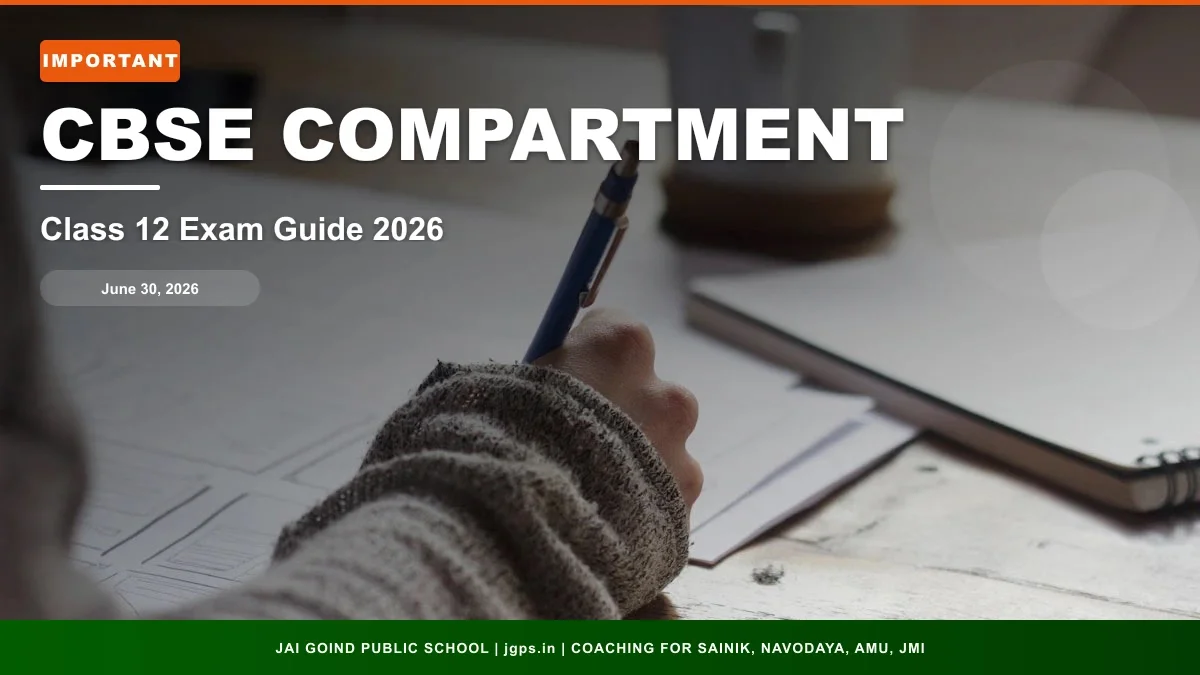 CBSE Class 12 Compartment Exam 2026: Dates, Form & One-Shot Pass Strategy