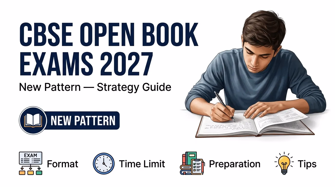 CBSE Open Book Exams 2027: Will It Make Board Exams Easier or Harder?