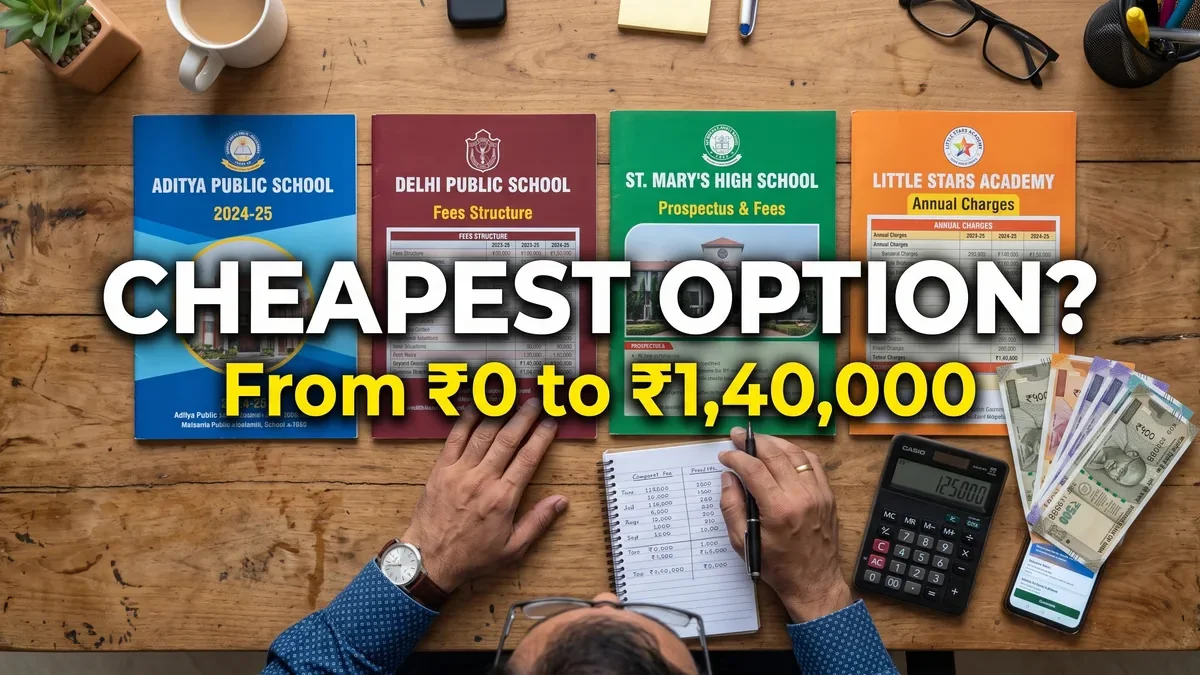 Fee Comparison 2027: Sainik vs Navodaya vs AMU vs JMI — Which Is Cheapest?