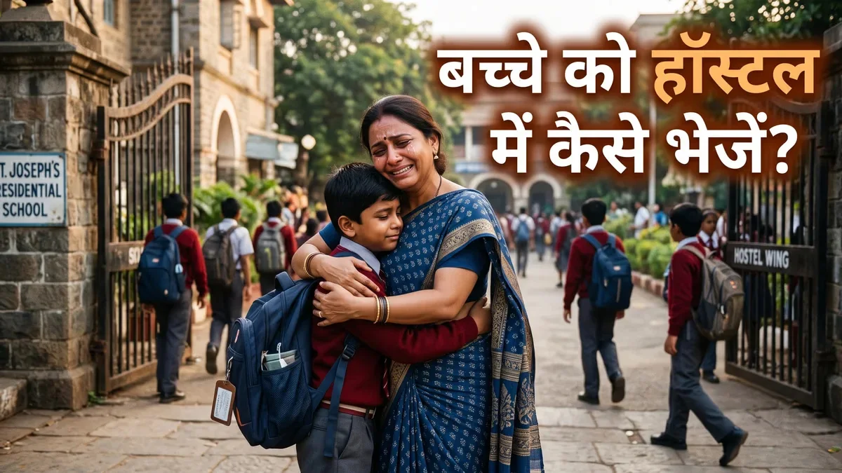 बच्चे को बोर्डिंग स्कूल में कैसे भेजें — पूरी गाइड