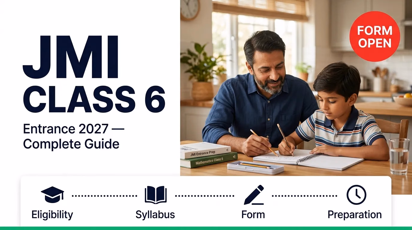 JMI Class 6 Entrance 2027: Complete Guide for Parents
