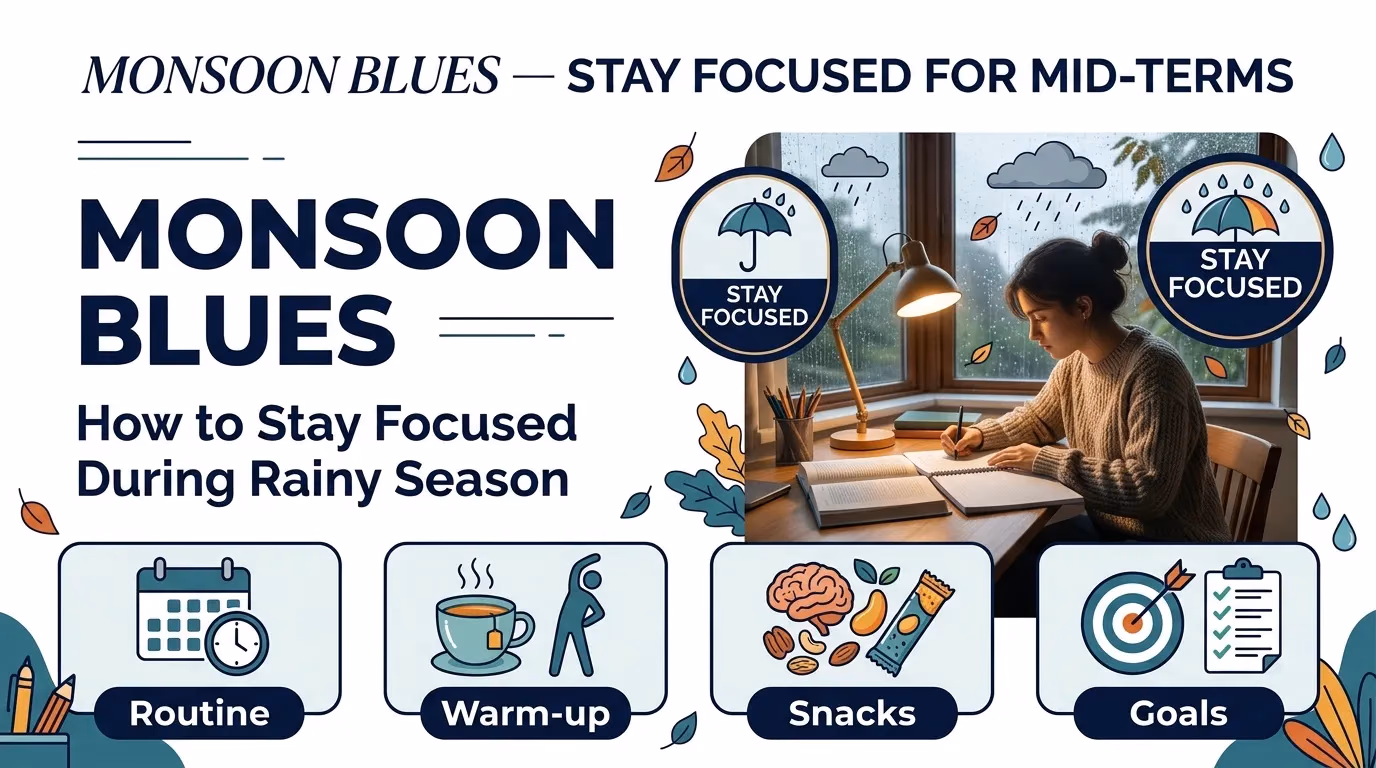 Why the Monsoon is Destroying Your Child's Focus (And How to Fix It Before Mid-Terms)