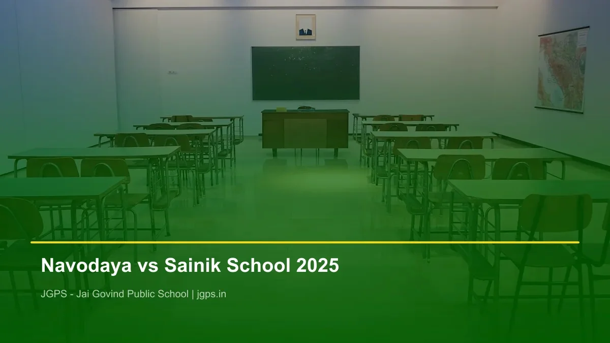 Navodaya vs Sainik School 2027: Which Is Actually Better for Your Child?