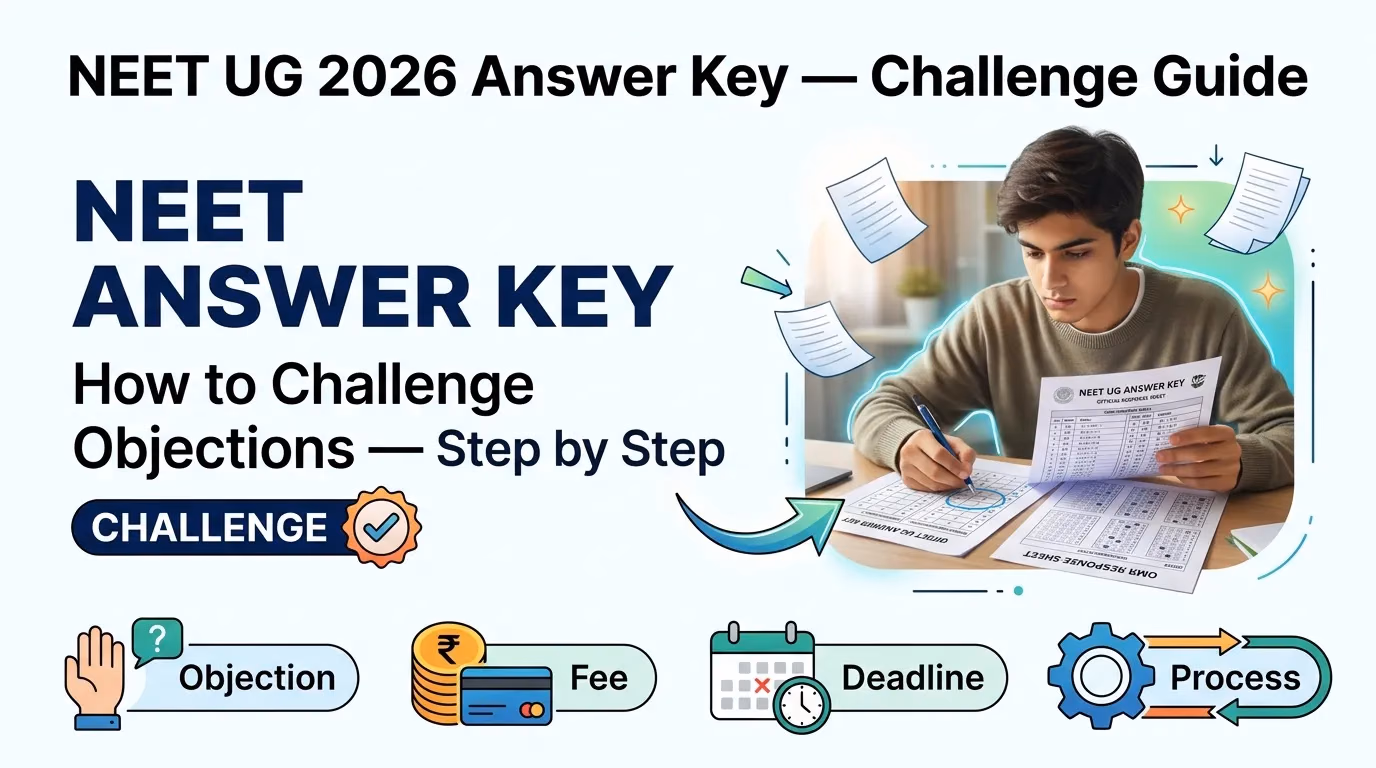 NEET UG 2026 Answer Key Released: Step-by-Step Challenge Guide