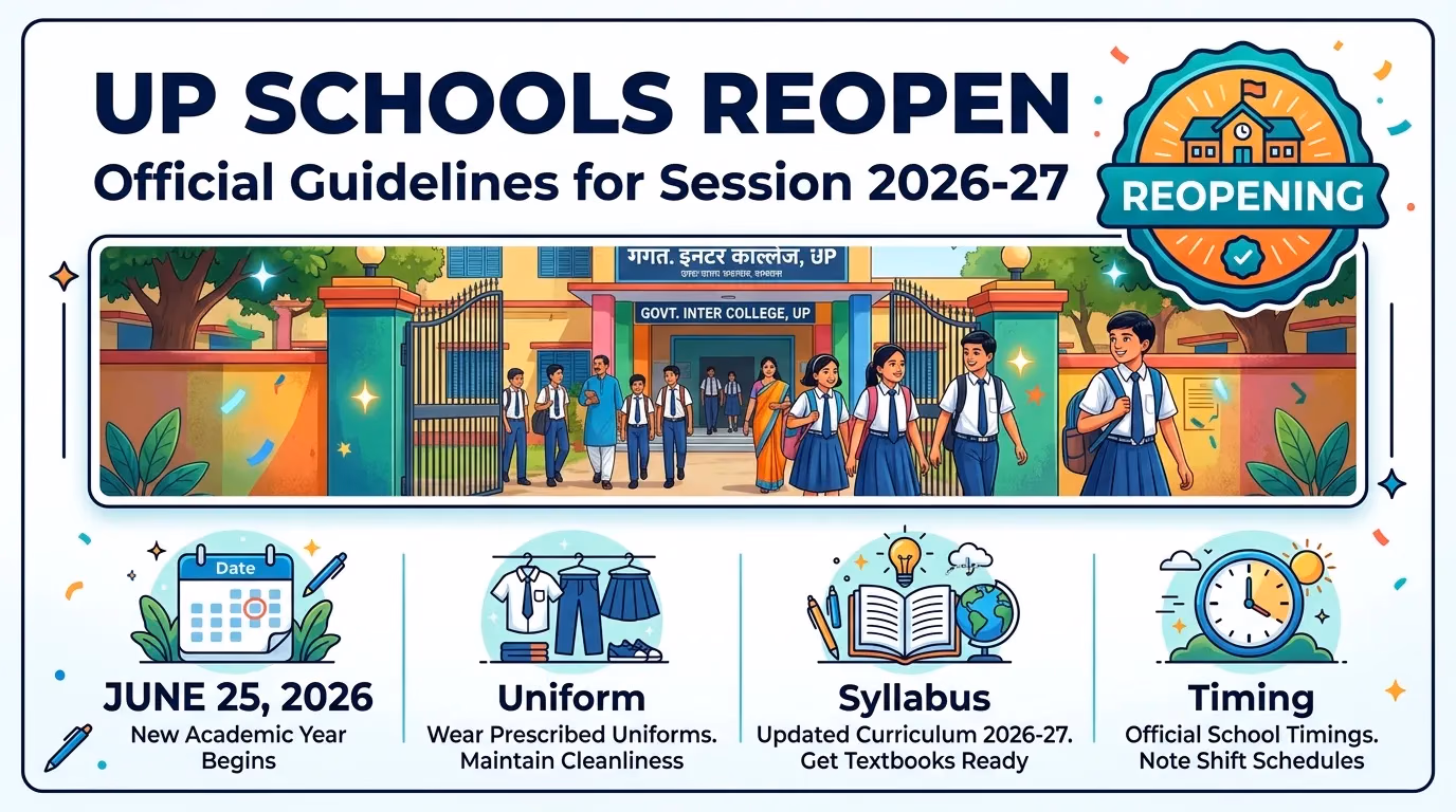 UP Schools Reopen Post-Heatwave (June 2026): New Safety & Academic Guidelines